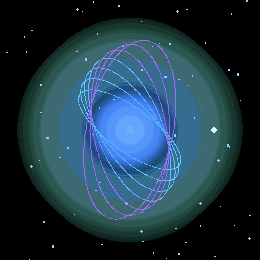 Animated abstract Boranax orb